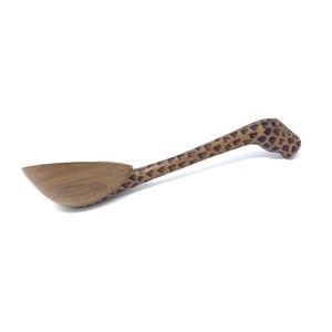 Safari Animal Wood Carved Kitchen Ladle